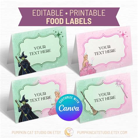 Buy Food Buffet Name Tag Online In India - Etsy India