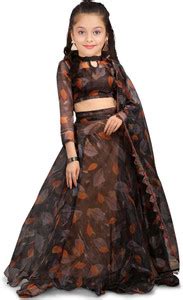 Kedar Fab Girls Lehenga Choli Ethnic Wear Floral Print Lehenga Choli ...