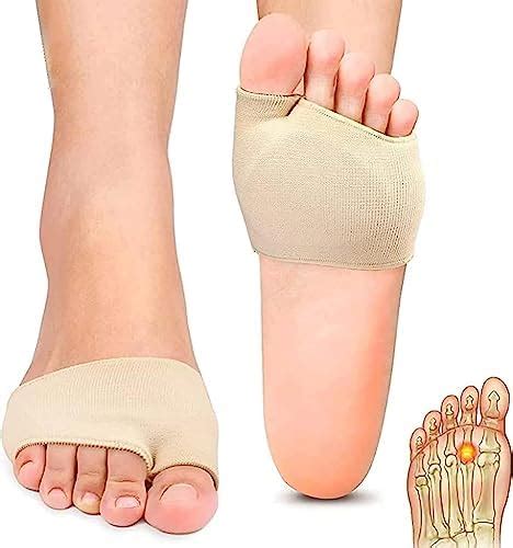RANUR Unisex Bunion Corrector Washable Silicone Gel Pad Toe Separator ...