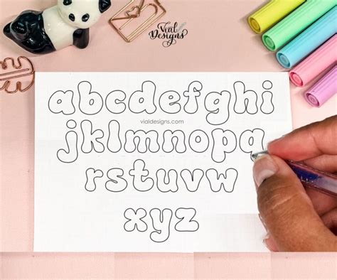 Image result for Bubble Letters Tutorial