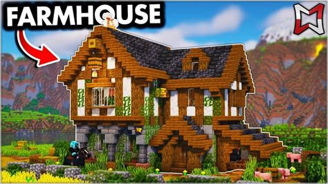 Image result for Minecraft Medieval Farm House Tutorial