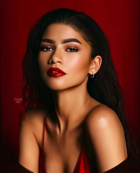 Zendaya Gemälde Poster - Etsy | Portrait, Zendaya, Zendaya style