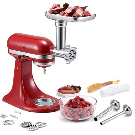 Snapklik.com : Metal Food Grinder Attachments For KitchenAid Stand ...