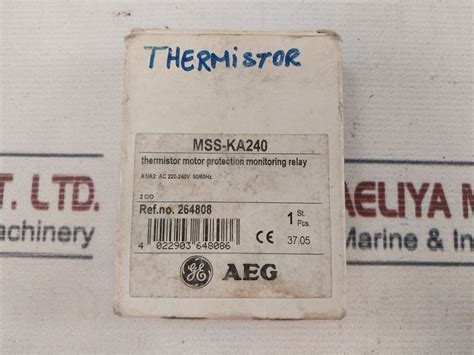 Aeg Mss-ka240 Thermistor Motor Protection Monitoring Relay – Aeliya ...