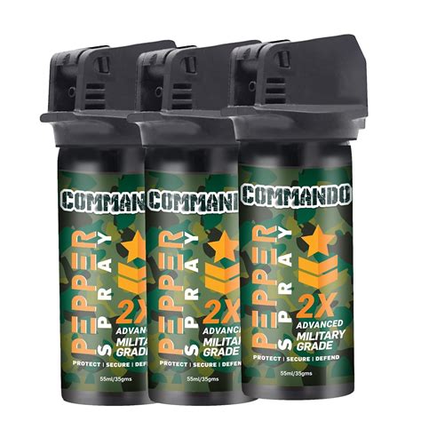 Shadow Securitronics Commando Advanced 2X Strong Military Strength OC ...