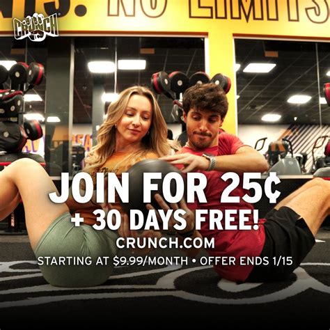 Crunch Seminole | Free 1-day pass...need we say more? Try out ...