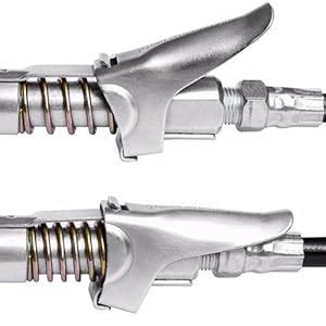 Gurtech Grease Coupler Fits All SAE and Metric Zerk fittings 1/8 NPT ...