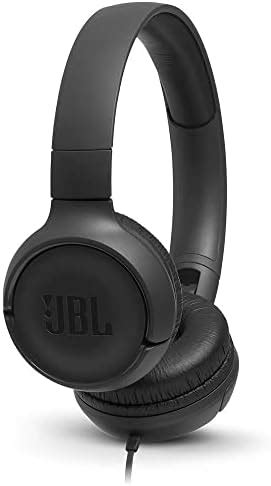 JBL Tune 500, Wired On Ear Headphone with Mic, Headphones for Work from ...