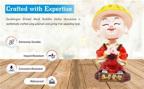 Saubhagya Global Fengshui Exclusive Polyresin Set of 1 Medium Size Red ...