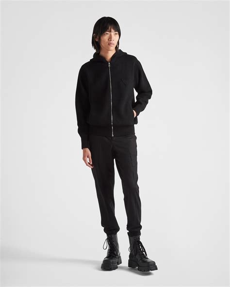 Black Cashmere Cardigan | PRADA