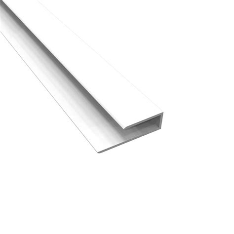 5m White Freefoam J Trim Cladding Edge - Clarkes of Walsham