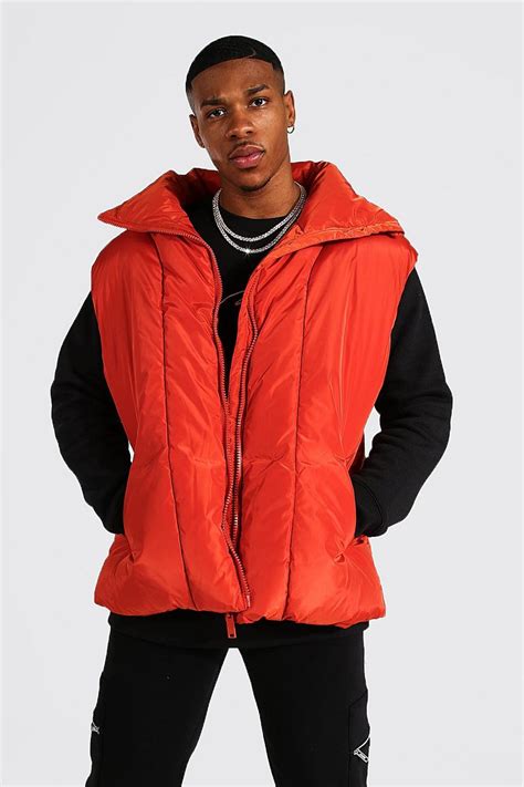 Doudoune oversize sans manches | boohoo FR