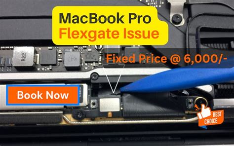 Cost of MacBook Flexgate repair in Delhi is a fixed price of INR 5000.00