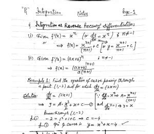 AS-LEVEL MATHEMATICS (9709) – INTEGRATION | Cambridge IGCSE® Mathematics