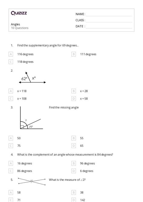 Image result for Grade 6 Math Worksheets Angleeee