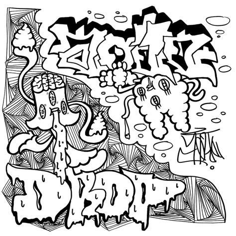 DROP "速いと遅い" アートワーク(大) | BOMB INK GALLERY