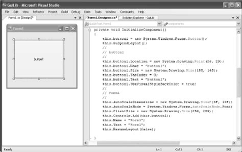 Visual Studio Desktop App GUI C 的图像结果