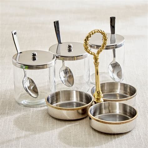 Buy Serveware Bulk Majestic 7Pcs Aluminium Jar Set from Home Centre at ...