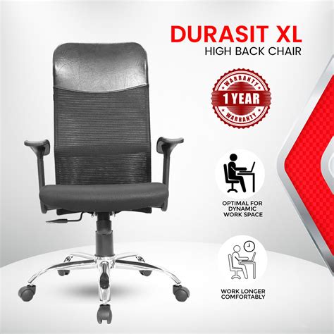 Durasit XL High Back chair-Buy Best Office Chairs-Shop Now! – Makemychairs