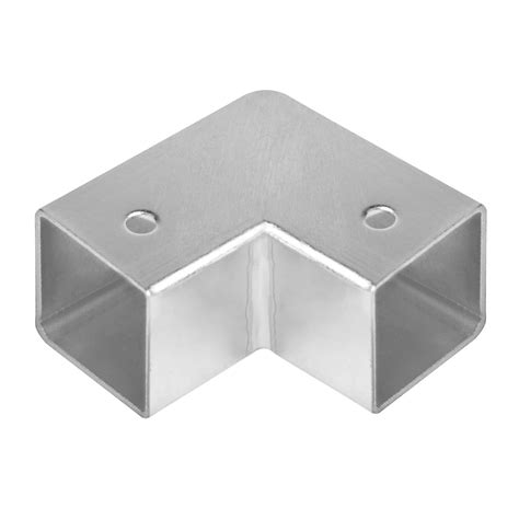 Amazon.com: YIDU69Q 12 Pcs 1" Square Tube Fittings-2 Way Connector, L ...