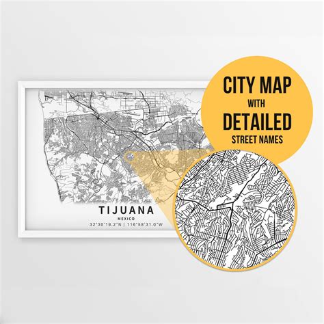 Tijuana Mexico Map