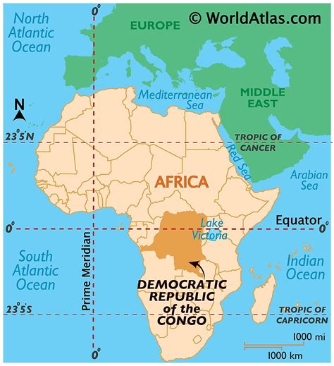 Map Of River Congo