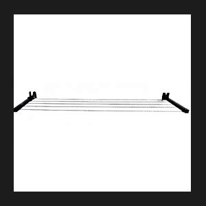 Glitz™ Clothes Drying Stand Space Saving Foldable 4 Wire Metal Wall ...