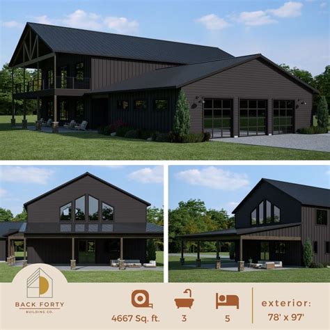 Back Forty Building Co. | Barndominium and Shop Home Experts in 2023 ...
