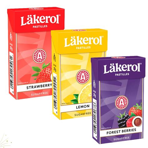 Lakerol sugar free mint gummy pastilles|Oral throat soothing mouth ...