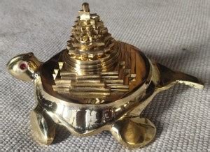 ARUM HANDICRAFT Brass Tortoise Meru Shree Yantra Brass Yantra Price in ...