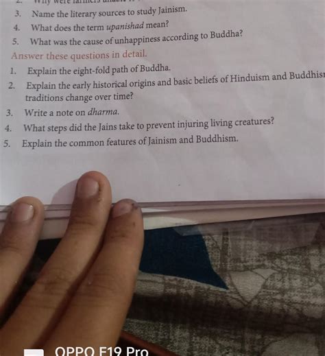 4E.tps://was the cause of unhappiness according to Buddha?Answer these ...