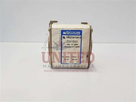FERRAZ SHAWMUT PROTISTOR MAIN SCR FUSE 600A 700V Z301552 | United ...