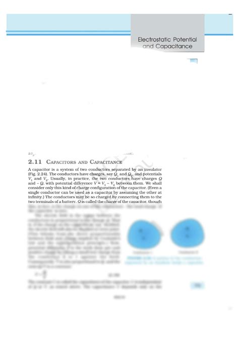 Image result for Capacitance Physics