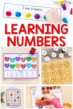 Image result for Fun Numbers Learning Activities