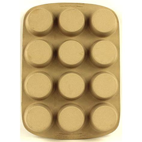 Pampered Chef Stoneware Muffin Pan - Bake 12 Perfect Muffins