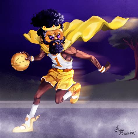 A nice fanart of Basketball god. : r/regularshow