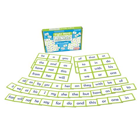 Junior Learning - Sight Word Bingo Learning Educational Game - Walmart.com