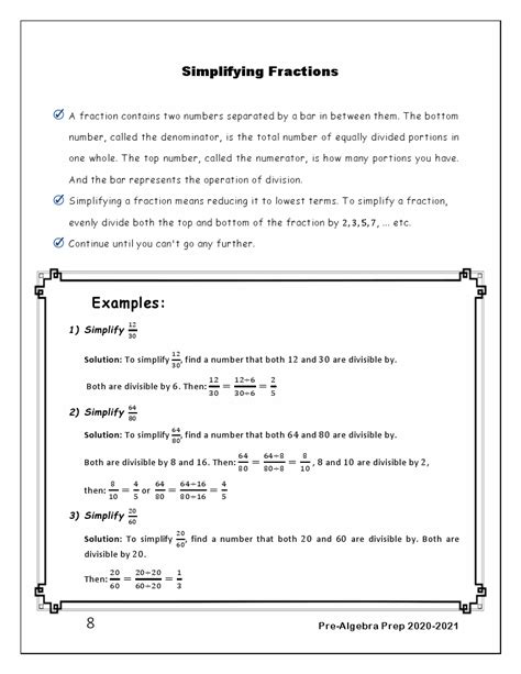 Image result for Pre-Algebra Methods