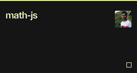 Image result for Math.js How to Install as JavaScript Extension