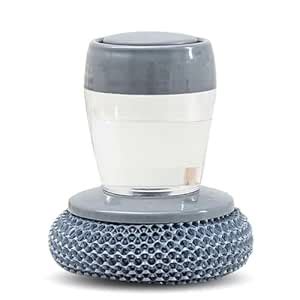 Dadhichi Zone Heavy Duty Tar Brush with Soap Dispenser, Stiff Scrubbing ...