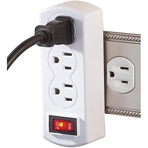 AISIZHRO 2 Pack 3 Prong Outlet Switch Power Wall Tap Adapter India | Ubuy