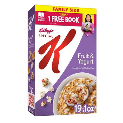 (2 pack) Kellogg's Special K Fruit and Yogurt Breakfast Cereal, Family ...