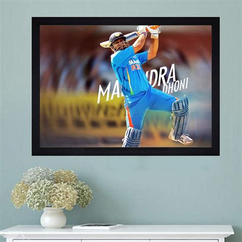 Gallery99 MAHINDER Singh DHONI Textured Paper (Scratch/Dust) Proof ...