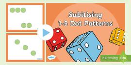 Subitising with Dice PowerPoint | Twinkl