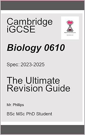 Ultimate Revision CIE iGCSE Biology 0610 2023-2025: Cambridge Biology ...