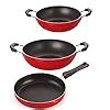 Buy Nirlon Non-Stick Frying Pan And Kadai Combo Set Without Stainless ...