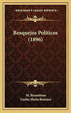 Buy Bosquejos Politicos (1896) Book Online at Low Prices in India ...