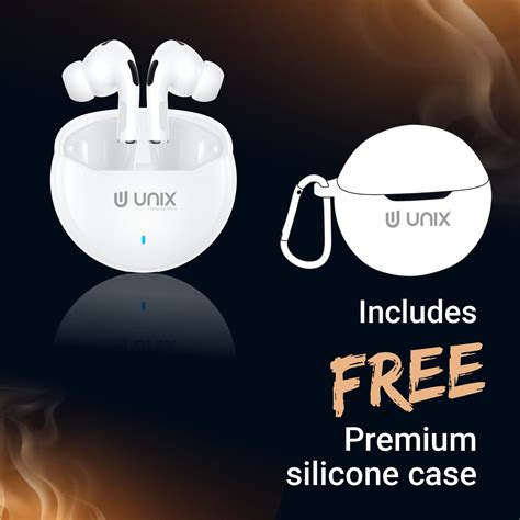 Unix UX-HP10 Tango Wireless Earbuds 40H Playtime, HD Stereo – Unixindia