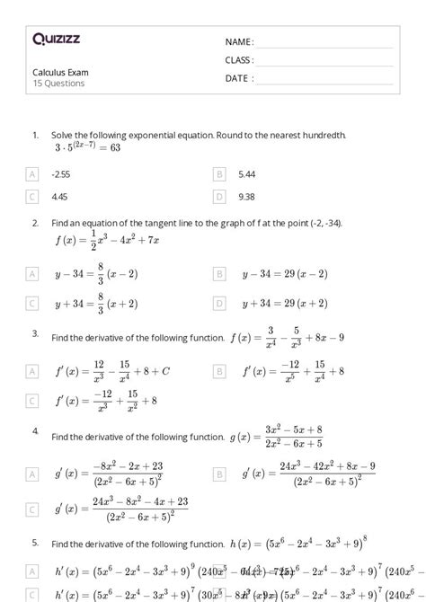Image result for Calculus Grade 12 Projects