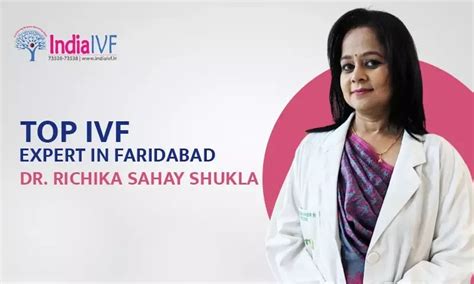 Dr. Richika Sahay Shukla - Premier IVF Doctor in Faridabad | India IVF ...
